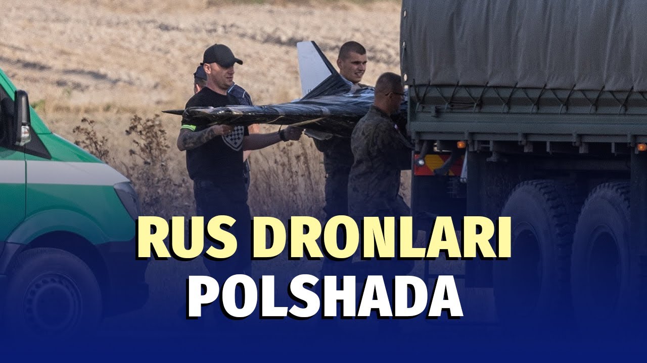 NATO samolyotlari Rossiya dronlarini urib tushirdi