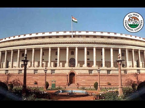 AITC MPs taking oath in Rajya Sabha