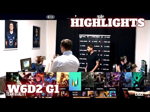 Vitality vs Excel (Extended Highlights) | Week 6 Day 2 S10 LEC Summer 2020 | VIT vs XL W6D2