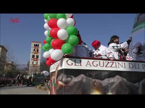 Presentazione carri da getto  - prima parte - Carnevale Ivrea 2019