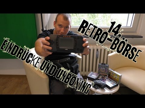 GameBlamer auf der Retro-Börse und Unboxing
