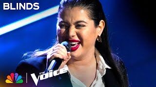 DASHA Performs Ann Peebles&#39; &quot;I Can&#39;t Stand the Rain&quot; | The Voice Blind Auditions | NBC
