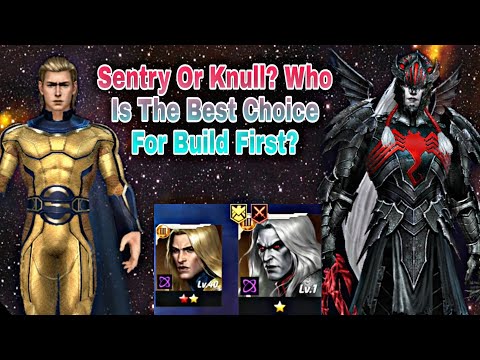 Sentry Or Knull? Who Is The Best Choice For Build First? - Marvel Future Fight
