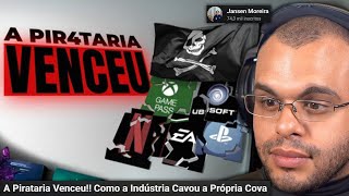 A PIRATARIA VENCEU NOVAMENTE E A CULPA É DA INDÚSTRIA - Maicon react