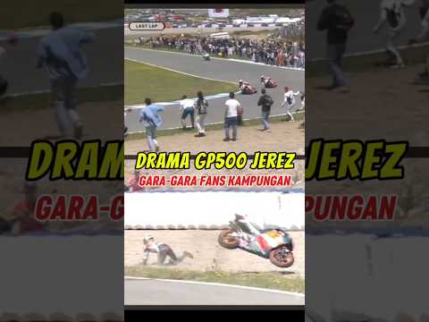 Saat Euforia Penonton Hampir Merenggut Nyawa di GP500 Jerez 1996 #motogp #gp500 #motogphariini