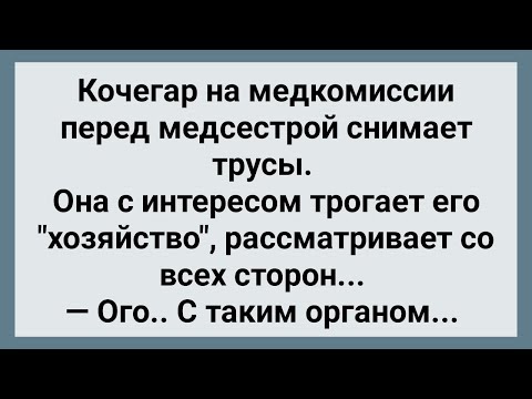 Кочегар с Большим "Хозяйством" на Медкомиссии! Сборник Свежих Анекдотов! Юмор!