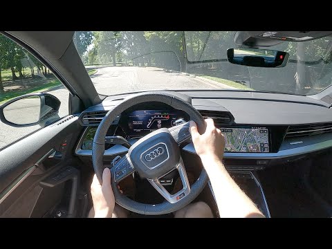 2022 Audi RS 3 - POV Test Drive (Binaural Audio)
