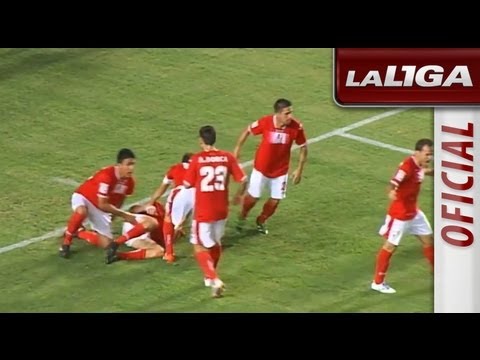 Gol de José Acciari (2-2) en el Real Murcia - Recreativo de Huelva - HD