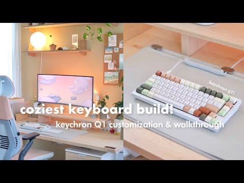 How I Built & Fully Customized My Cozy Mechanical Keyboard