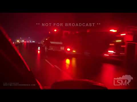 12-21-2022 Salina, KS - Freezing Precip - Very Icy Roads - Multiple wrecks