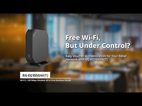 Беспроводной маршрутизатор Ruijie Reyee RG-EG105GW(T)