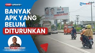 Masuk Masa Tenang, Banyak APK yang Belum Dicopot di Kabupaten Pekalongan bahkan di Exit Tol Bojong