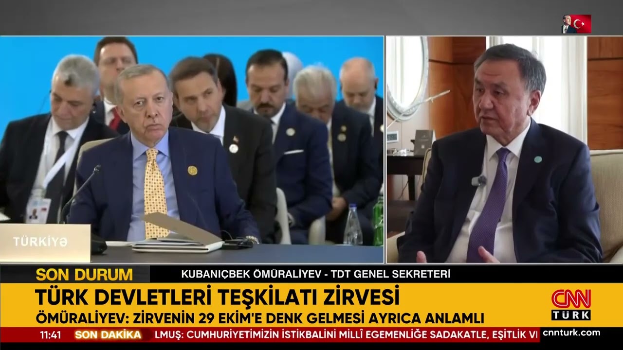 OTS Secretary General Speaks to CNN Türk Ahead of the 13th Summit in Ankara