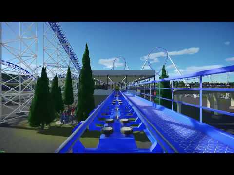 Shockwave (Six Flags Great America) - Planet Coaster