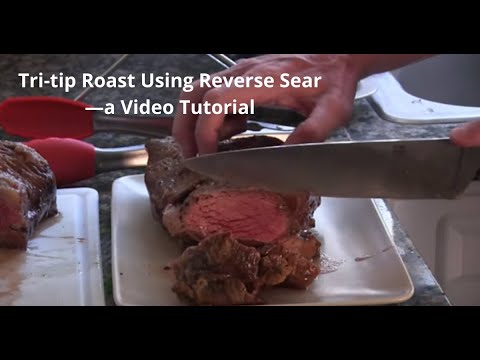 Super Tender, Medium Rare Tri-tip Roast In The Oven -...