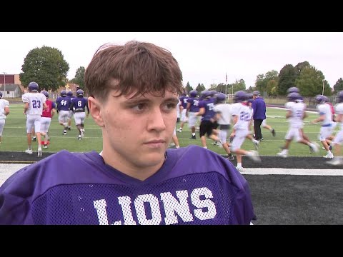 Leo junior running back/linebacker Paul Woods practice interview 10/15./2025