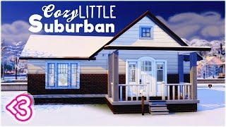 COZY LITTLE SUBURBAN // LOVE LEGACY GEN 2 HOUSE (Let's Build in the Sims 4)