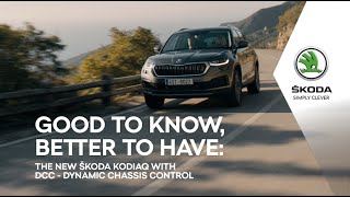 The new ŠKODA KODIAQ: DCC - Dynamic Chassis Control - How to use it and why Trailer