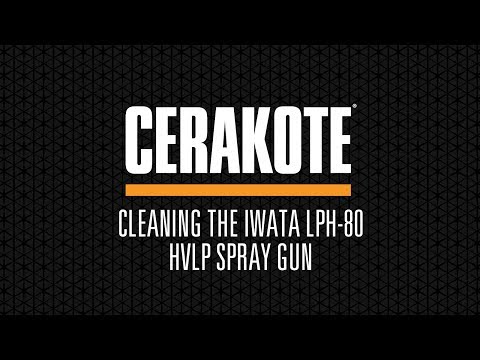 How To Properly Clean the IWATA LPH-80 HVLP Spray Gun