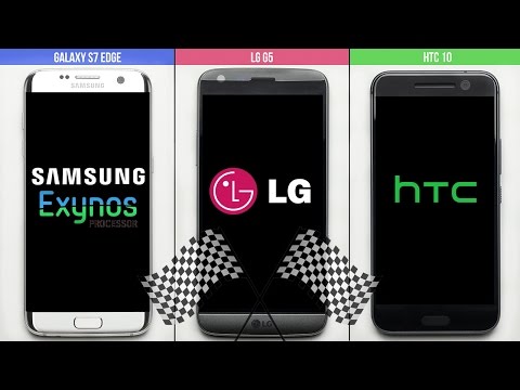 Galaxy S7 vs. LG G5 vs. HTC 10 Speed Test