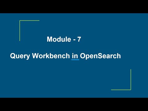 Getting Started With Opensearch Query Workbench Sql Ppl Demo