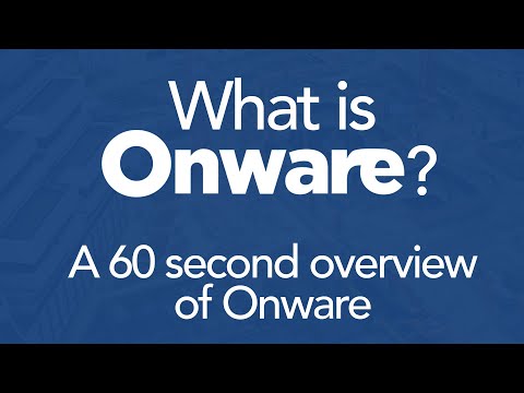 Onware video/presentation/materials