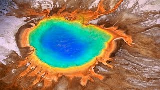 preview picture of video 'The Grand Prismatic Spring in Yellowstone National Park Google Earth map'