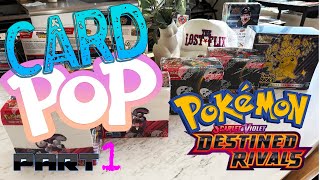Pokémon Destined Rivals Booster Box Mayhem Part 1