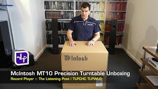 Video thumbnail for McIntosh MT10 Precision Turntable Unboxing | The Listening Post | TLPCHC TLPWLG by The Listening Post Christchurch | TLPCHC