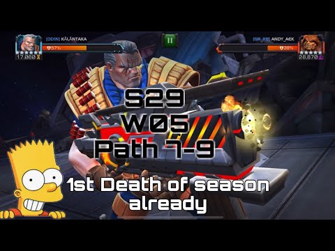 S29 War05 - path 7-9 Stun reflection -marvel contest of champion