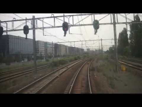 [cabinerit] A train driver's view: Amsterdam CS - Almere Centrum, VIRM, 06-Sep-2014.