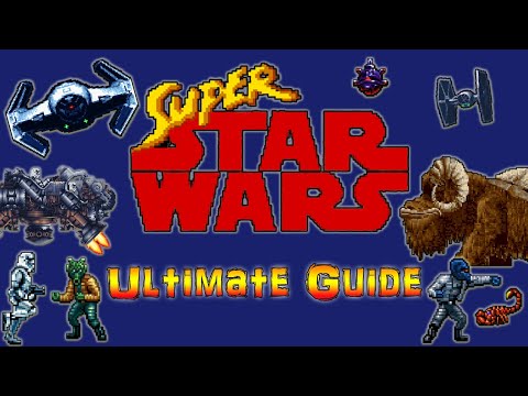 #StarWars #SuperStarWars Super Star Wars SNES - ULTIMATE GUIDE -ALL Levels, ALL Bosses, ALL Secrets!