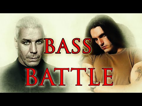 TILL LINDEMANN and PETER STEELE (BASS BATTLE)