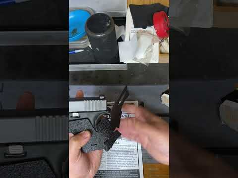 How To Add Talon Grips To A Glock 29 SF part 1