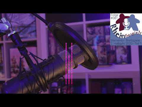 Memento - Brettspiele 2. Halbjahr 2020 | Podcast #81 (01/21) | Rheingespielt - Brettspielerunde.de