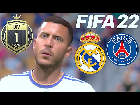 FIFA 22 Online Seasons #143 - Road To Division 1 - Real Madrid vs PSG