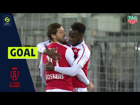 Goal Boulaye DIA (18' - STADE DE REIMS) FC GIRONDINS DE BORDEAUX - STADE DE REIMS (1-3) 20/21