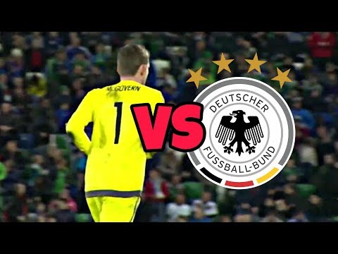 MICHAEL MCGOVERN VS. GERMANY | GOALKEEPER SAVES | 3-1 | UEFA | 05/10/17 | HD |