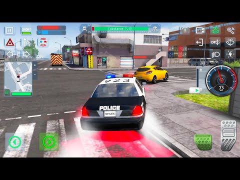 Police Simulator: Car Patrol Gameplay | City Police Car Driving & Patrol Missions