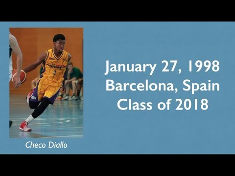 Checo Diallo (Offensive PG - 6.3 ft - Spain - Class of 2018)