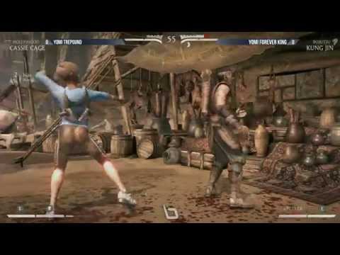 Next Level Battle Circuit 126 - MKX - YOMI Trepound (Cassie Cage) vs YOMI Forever King (Kung Jin)