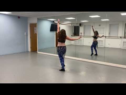 Beginner Belly Dance Drum Solo Choreography