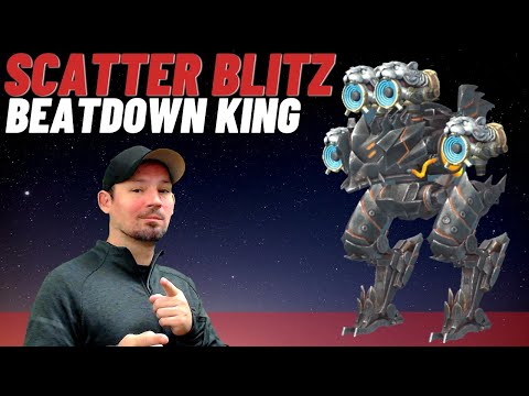 War Robots, Blitz With New Tiger Scatter, build and WR MK2 Gameplay