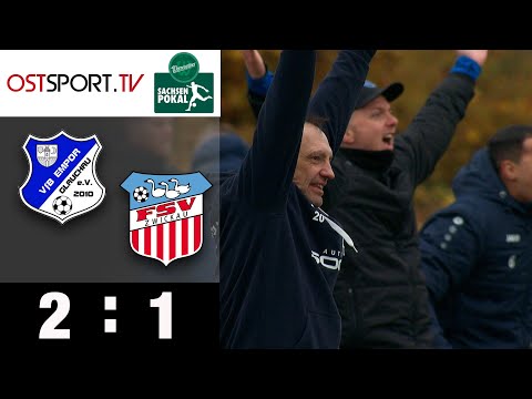 Glauchau sensation! 3 goals in 3 minutes! Empor Glauchau vs. FSV Zwickau | Saxony Cup