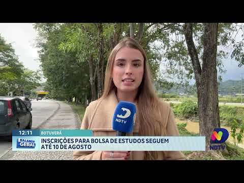 Botuverá mantém inscrições para bolsas de estudo até 10 de agosto