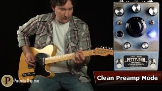 Video thumbnail for Pettyjohn Electronics PreDrive by ProGuitarShopDemos