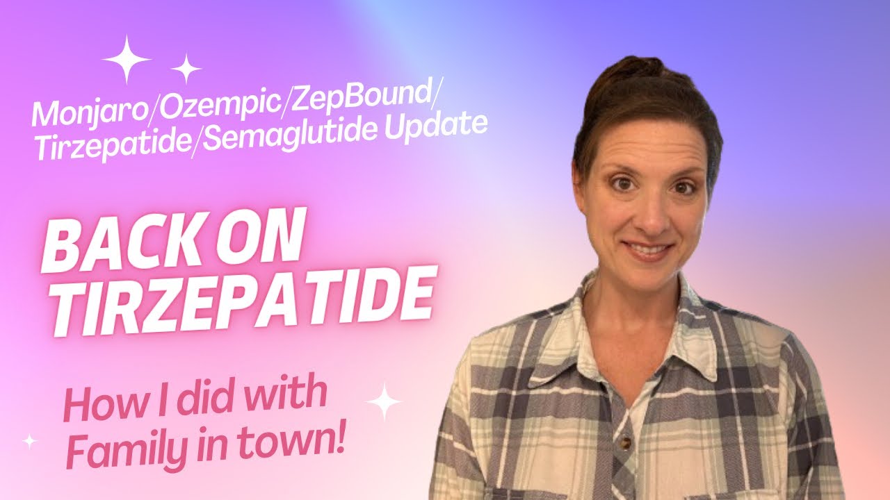 Mounjaro/Tirzepatide/ZepBound/Ozempic Update. Back on Tirzepatide! Which do I like better?