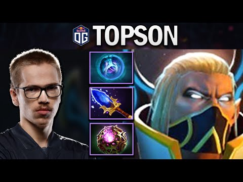 OG.TOPSON INVOKER - PRACTICE FOR TI10 - DOTA 2 7.27 GAMEPLAY