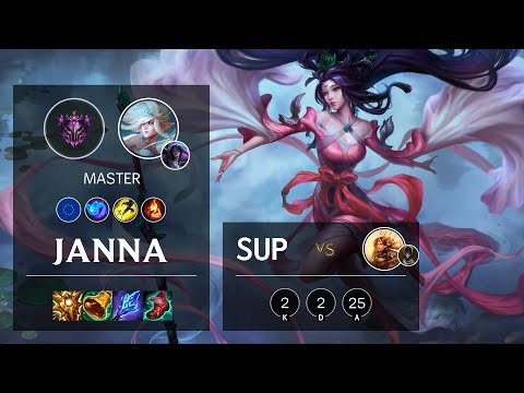 Janna Support vs Leona - EUW Master Patch 11.2