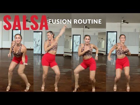 4 Part Salsa Fusion Routine - Dynamic Ladies Styling Shines